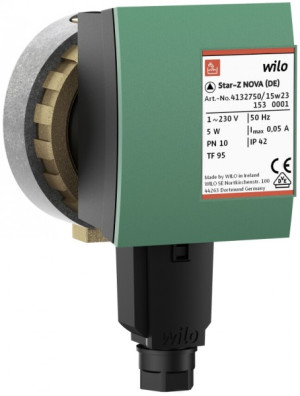Wilo Hocheffizienzpumpe Star Z NOVA C Rp 1/2" 138mm