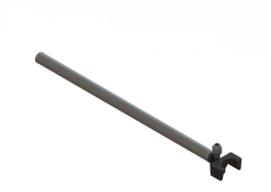 KESSEL Bel&uuml;fterkerze InnoClean PLUS, mit Kl&auml;rturm, L: 1370 mm