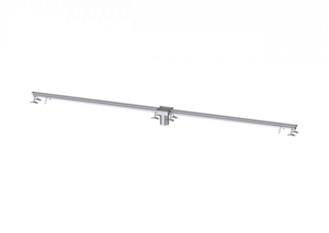 KESSEL Schlitzrinne Ferrofix ohne Klebeflansch, 17 x 4000 mm, mittig