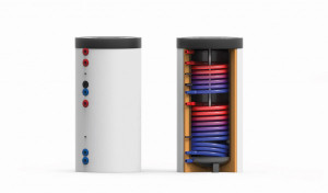Thermic Energy Trinkwasserspeicher TWS-2W 300 2 WT, EEK B, silber