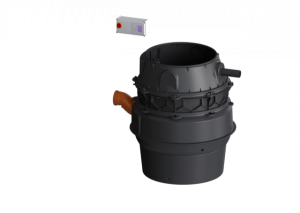 KESSEL Pumpstation Aquapump XL Duo, SPF 3000-S1, niedrigster Einbau