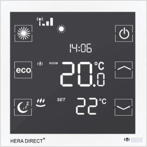 blossom-ic Hera Direct Raumthermostat 230 V, wei&szlig; mit hydr. Abgleich