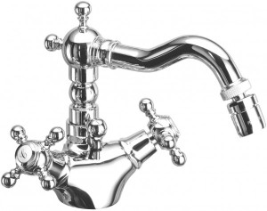 Herzbach Zweigriff BiBat Anais Classic mit Zugstangen Ablgrt bronze