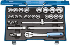 Steckschl&uuml;ssel-Satz 1/2" 19VMU-10 28-teilig Gedore
