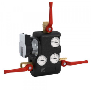 LK Armatur LK 810 R&uuml;cklaufanhebung Wilo Griff 55 Grad C Rp11/4 m.R&uuml;ckschlag