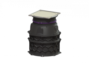 KESSEL Schachtmodul LW 1000 Bodenplatte Zugang LW 800, 1911-2160 mm, Klasse K 3