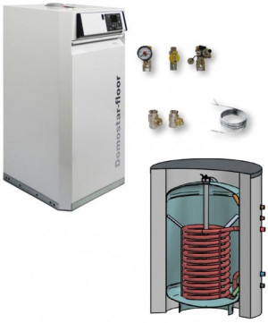 INTERDOMO Gas Brennw Pak floor BS 180 35 kW