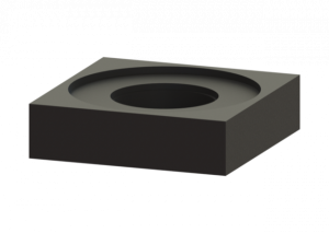 KESSEL Isolierk&ouml;rper f&uuml;r Flachdachablauf Ecoguss mit Heizung
