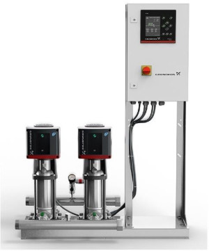 Grundfos Druckerh&ouml;hungsanlage Hydro MPC E 400 V 16 bar 2 Pumpen CRIE 10 1 0,7...