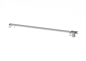 KESSEL Schlitzrinne Ferrofix Klebeflansch H: 15 mm, 17x3000 mm, au&szlig;en
