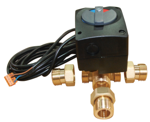 Umschaltmischer R1 bis 30kW kv=10 elektrisch mit Mischer-Motor 230V