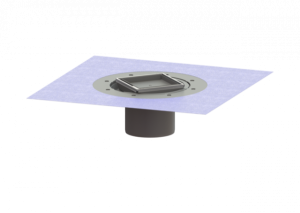 KESSEL Aufsatzst&uuml;ck Variofix befliesbar, V2A, K 3