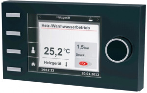 Wolf Bedienmodul BM-2 schwarz inkl. Au&szlig;enf&uuml;hler f&uuml;r Regelungssystem WRS