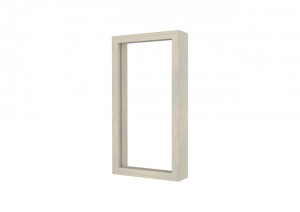 ESS Wandnische W-BOX Flange Niche 15x30, Rahmen: Oak - Weisgewaschen