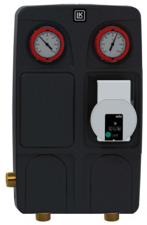 LK Armatur LK 865 Pumpengruppe C/C 125 DN25 Wilo Warmwasser Rp1 x G1