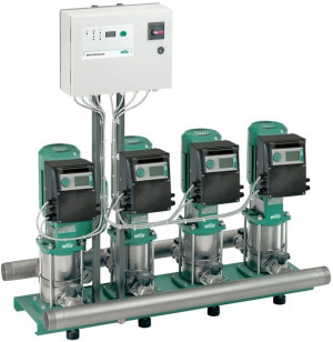 Wilo Druckerh&ouml;hungsanlage Comfort Vario COR 3 MVIE 403EM/VR 3 Pumpen
