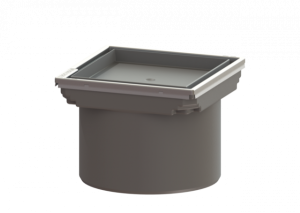 KESSEL Aufsatzst&uuml;ck befliesbar, V2A, K 3