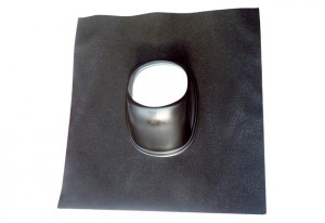 MAICO Dachpfanne DP 160 SB Bitumen-Anformst&uuml;ck, Schwarz, DN160