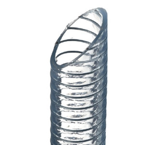 ewuaqua iWater Metal-Flex 1 1/4", 30 m PVC-Spiralsaug- und Druckschlauch