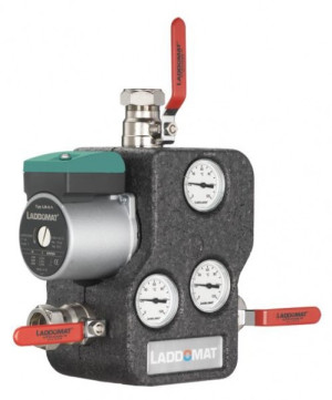 Laddomat 21-60A R&uuml;cklaufanhebung mit Grundfos Energiesparpumpe UPM 3