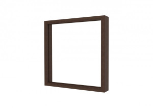 ESS Wandnische W-BOX Rahmen: Oak - Weisgewaschen, 30x30 cm