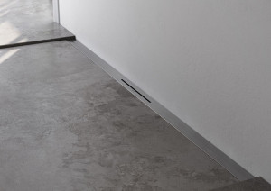 ESS Duschrinne R-Line geb&uuml;rstet 120 cm