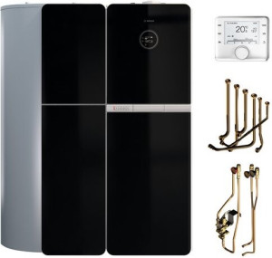 Junkers Bosch Systempaket Condens 9000iWM SHU06 WM 20/150SB HDS 400 RO 40 C 1...