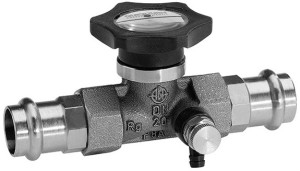 ABA Kolbenventil RG m Entl Pressanschluss DN 50 54mm
