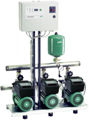 Wilo Druckerh&ouml;hungsanlage Comfort Vario COR 3 MHIE 205/VR 230 V 3 Pumpen