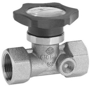 ABA Kolbenventil QUICKTURN Rotguss, mit Innengewinde DN 50, 2"