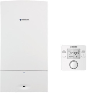 Junkers Bosch Systempaket CERASTAR COMFORT ZWRKE16, ZWR 24 8, AP, 24 kW, L/LL