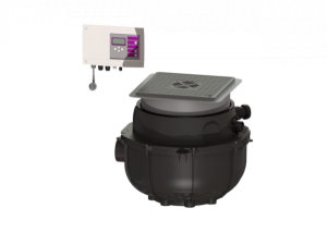 KESSEL Hebeanlage Aqualift S Compact Duo, GTF 1200, resist., Bodenpl., schw.