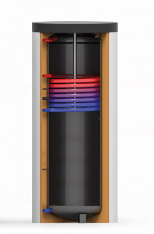 Thermic Energy Trinkwasserspeicher PVT-1W 400 1 WT, EEK A, silber