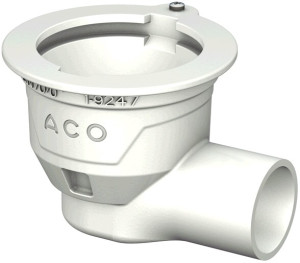 ACO Bodenablauf Passavant DN 70 GE mit Halterand mit Anstrich