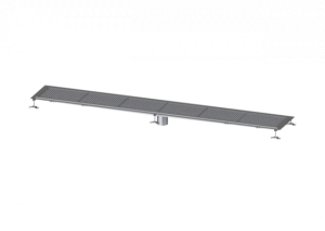 KESSEL Kastenrinne Ferrofix Klebeflansch H: 6 mm, 400 x 3050 mm