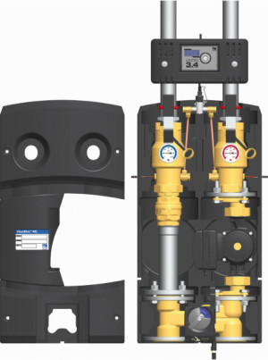 PAW HeatBloC MC42 DN 40 3-Wege H-Mischer MCom 3.4, Motor SR10 GF UPMXL GEO 32...