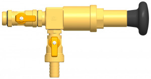 PAW F&uuml;ll-&amp; Impfpumpe 1/2" AG, mit Absperrkugelhahn