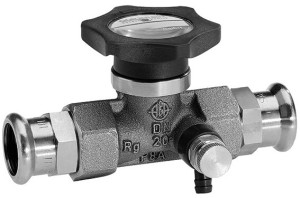 ABA Kolbenventil QUICKTURN RG m f PA u Entl DN 25 28mm
