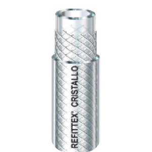 ewuaqua iWater Refittex Crist. 32x40 (1 1/4"), 25 m PVC-Wasserschlauch mit Ge...
