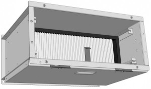 Wolf Schwebstoff Filterteil H13 integr D&auml;mmfunktion CFL22 815x295x508mm
