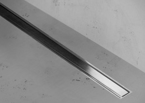 ESS Duschrinne XS Z-1 Edelstahl Edelstahl geb&uuml;rstet design rahmen, 800