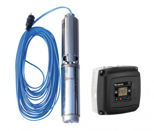 Calpeda Wasservers. 1V-4SDP6/10 EMT 230 V-50 Hz, 1,1 KW, mit Easymat