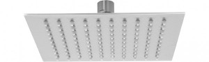 AS Brausekopf 4corners IG 1/2" 400 x 400 mm Edelstahl mattiert