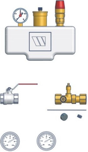 Junkers Bosch Solekreissystempaket 1123 f Erdw&auml;rmepumpen