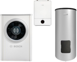 Junkers Bosch WP Paket Compress 7000i AW CS702, CS7000iAW 9 ORE, 8 kW, WS 277 l