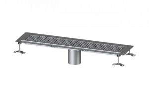 KESSEL Kastenrinne Ferrofix Klebeflansch H: 6 mm, 200 x 1050 mm