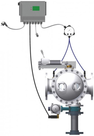 Judo Autom. R&uuml;cksp&uuml;lfilter JRSF ATP 0,03mm MW, DN 150, Automatik