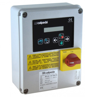 Calpeda Schaltger&auml;t QTL/A 2D 12A-FA 1-12 A, f&uuml;r Motorleist. 0.25-5.5kW, 400V