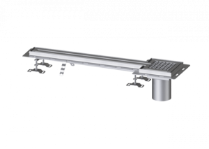 KESSEL Schlitzrinne Ferrofix Fliesenanschlusswinkel, 17x1000mm, au&szlig;en