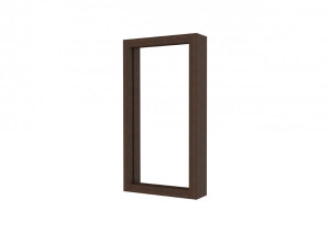 ESS Wandnische W-BOX Rahmen: Oak - Weisgewaschen, 15x30 cm